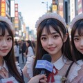 メイドカフェ嬢にインタビュー 3枚目
