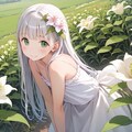 百合の花を擬人化（12枚） 4枚目