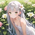 百合の花を擬人化（12枚） 3枚目