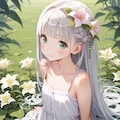 百合の花を擬人化（12枚） 8枚目