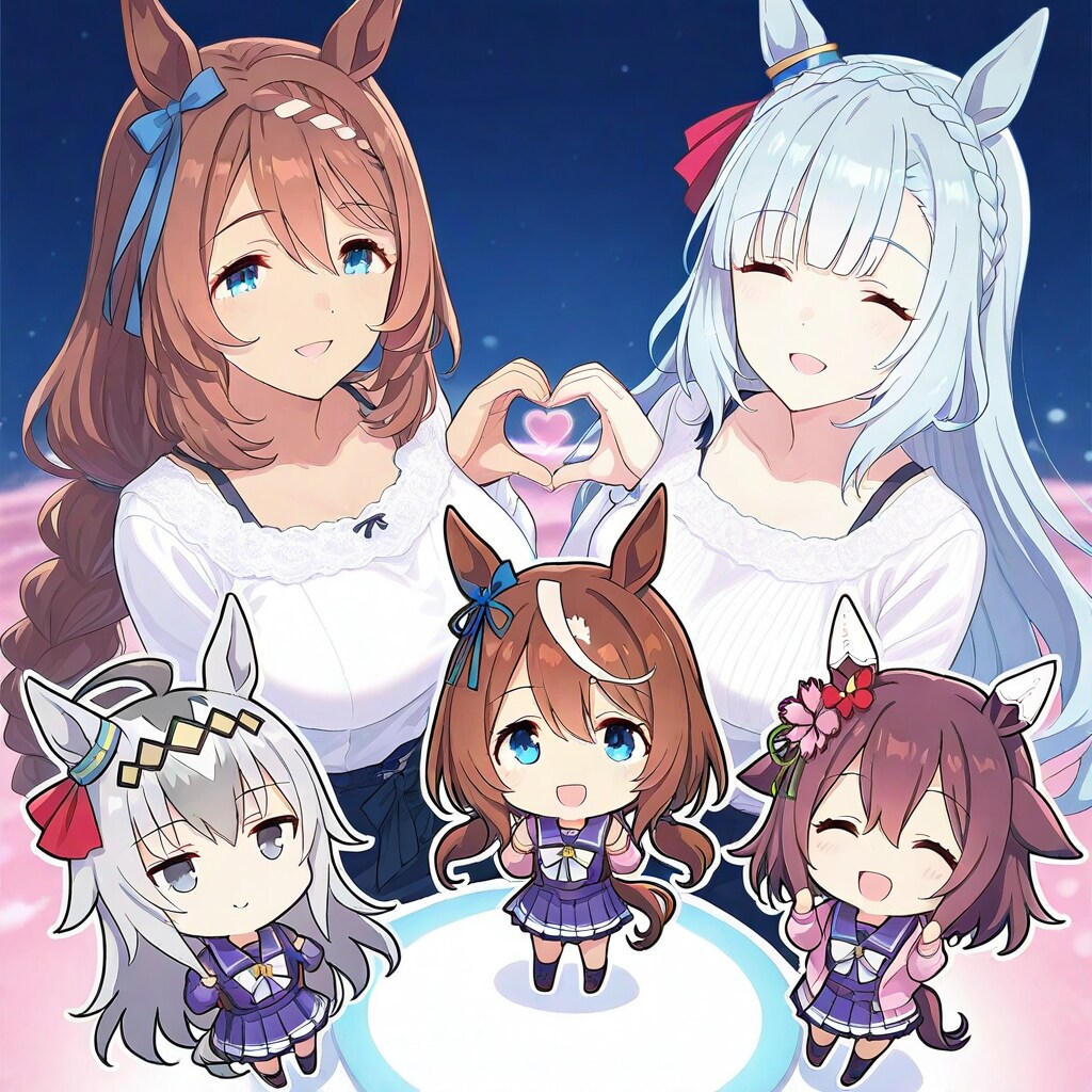 ウマ娘ちゃん達♪