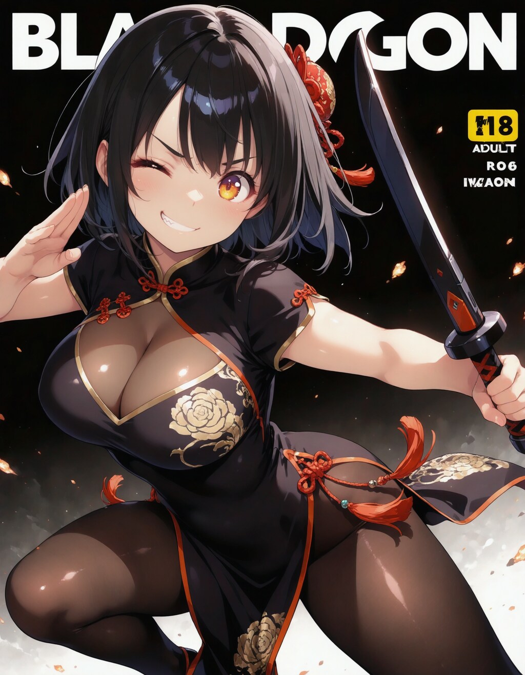 お色気クライムアクションコミック