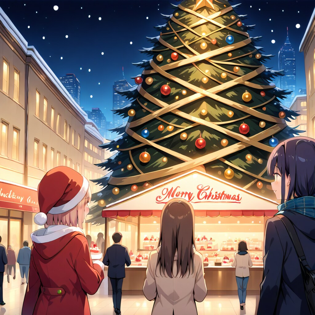 夜のクリスマス