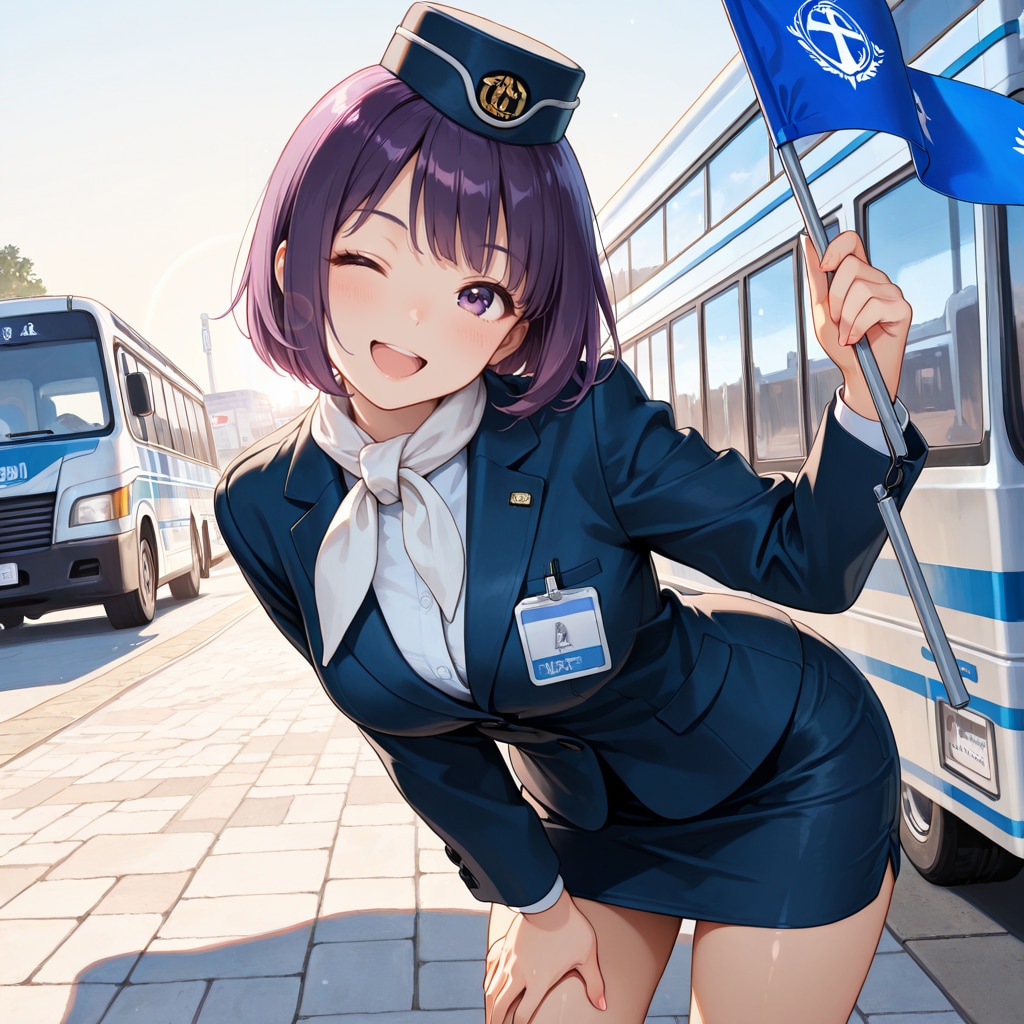 バスガイドさん