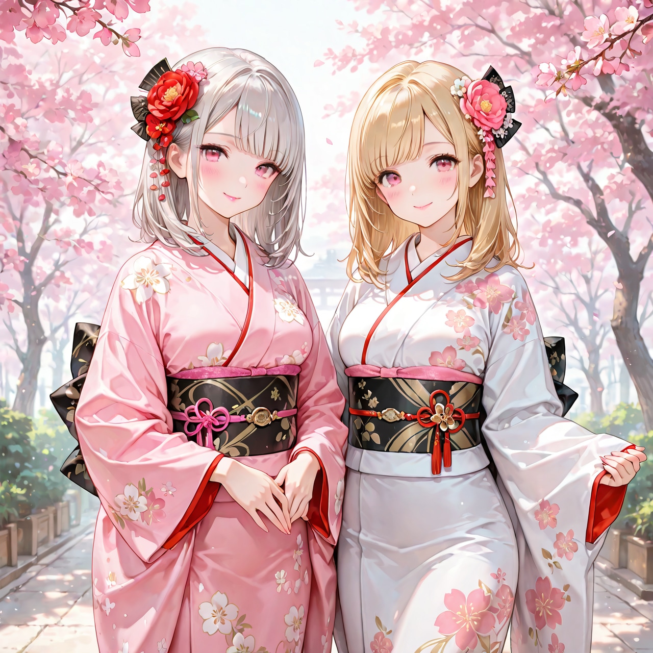 和桜 | の人気AIイラスト・グラビア