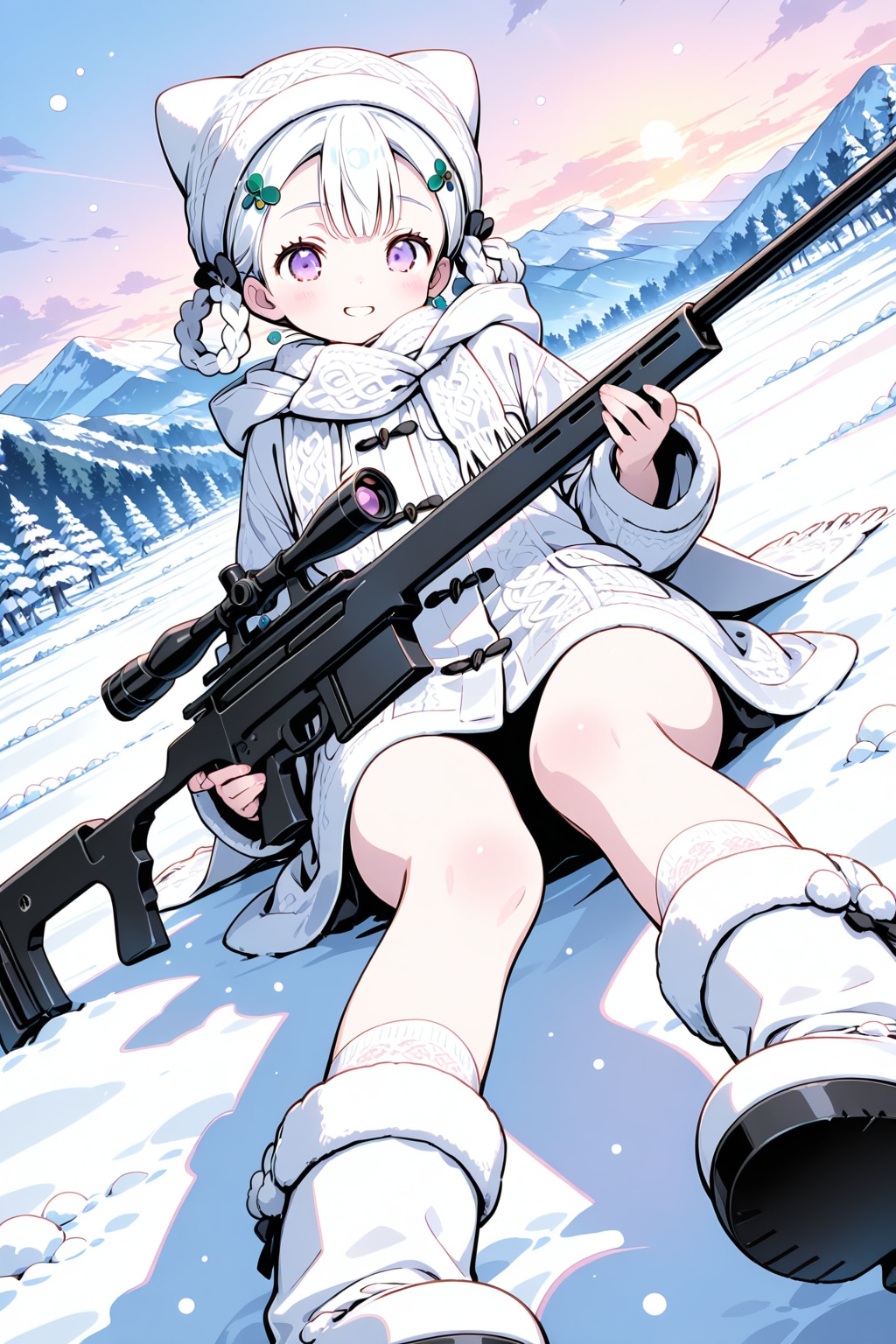 雪原スナイパー