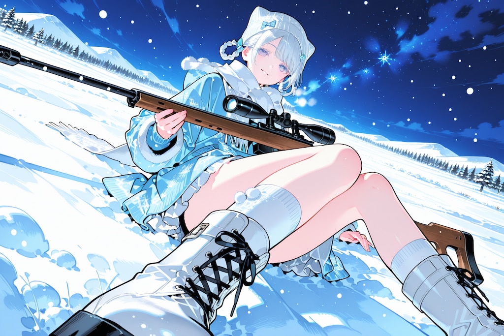 雪原スナイパー