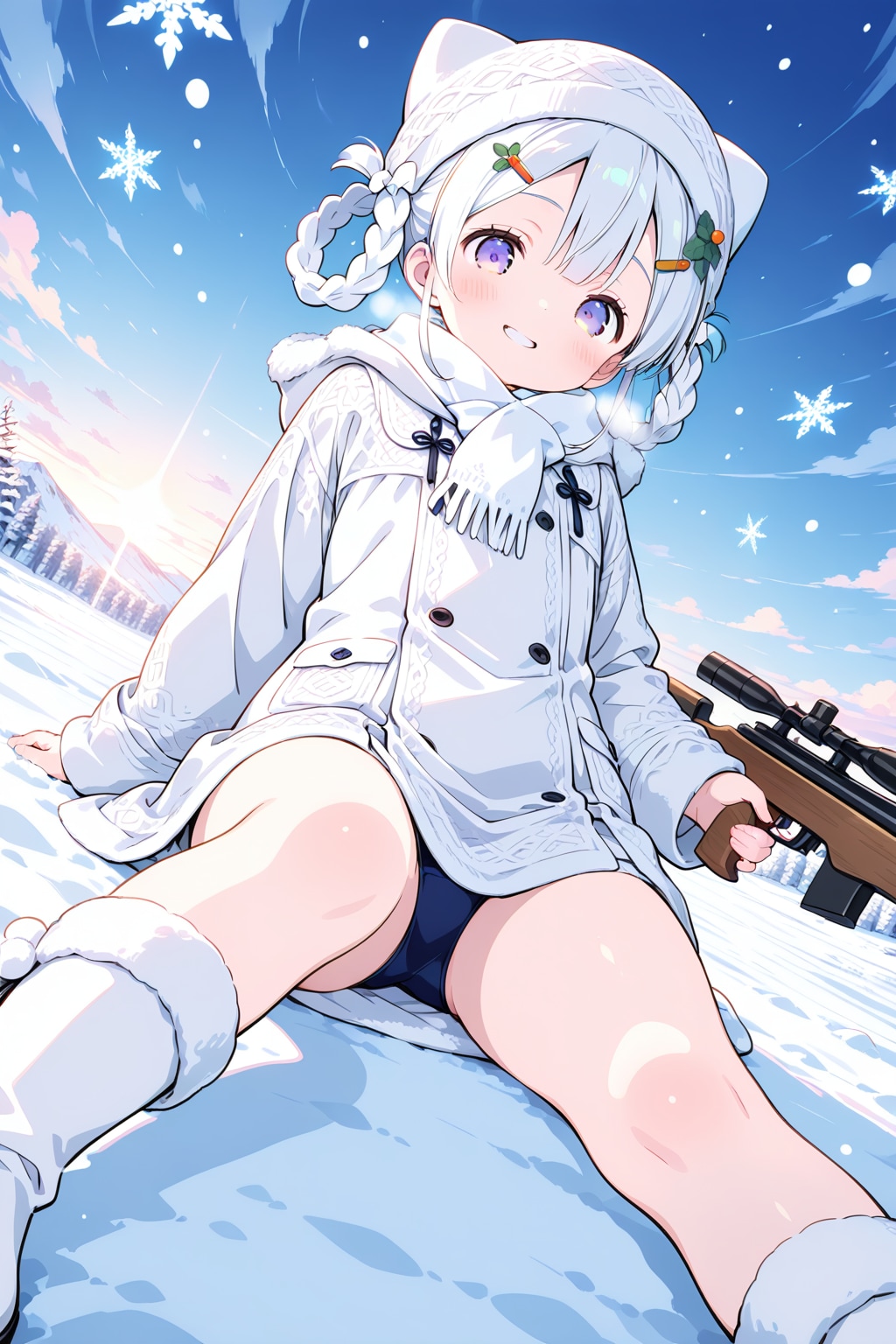 雪原スナイパー