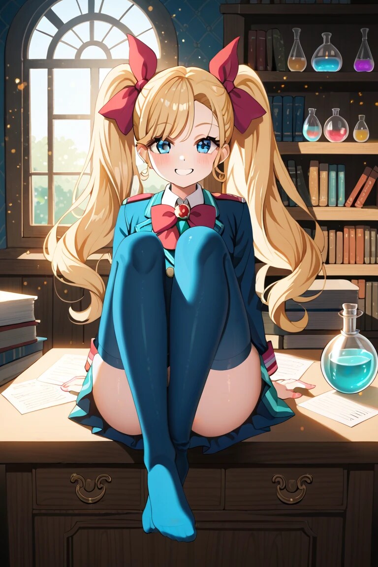 莉奈と一緒に魔法の勉強しよ？♡ | の人気AIイラスト・グラビア