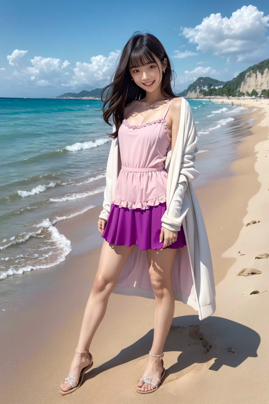 海辺の れなちゃん