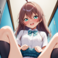 間に合ったぁ・・・（夏色まつり） 6枚目