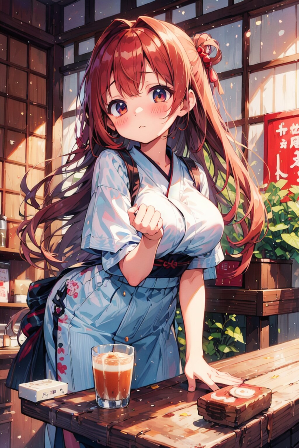 私の顔に何かついていますか？