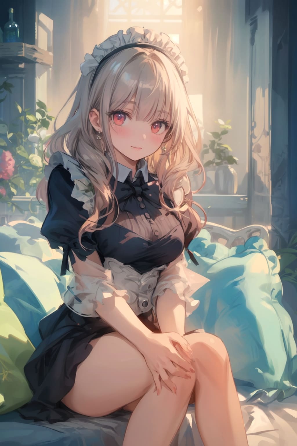 メイドさん休憩中