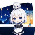 前回と同じプロンプトをStableDiffusionカスタムで比較～☆　--[12枚] 9枚目
