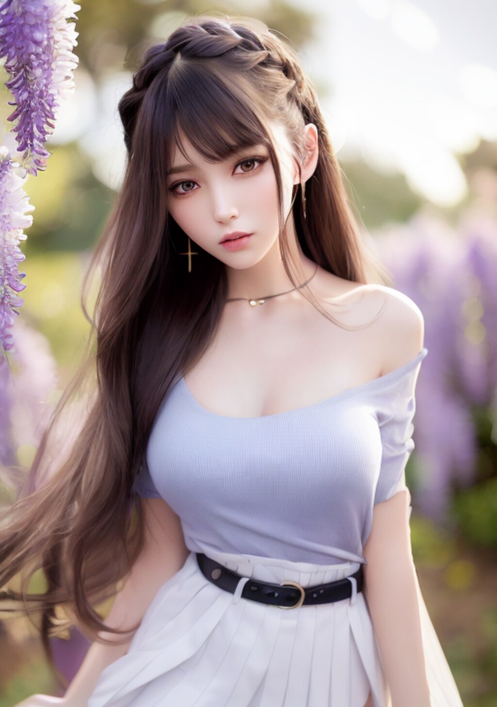 オフショルダーセーター