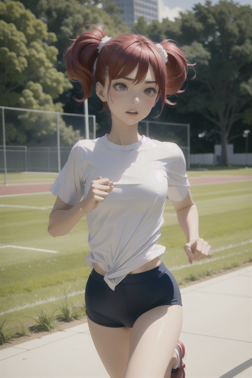 (12作品)ランニング(やる気なし)/running(no motivation)