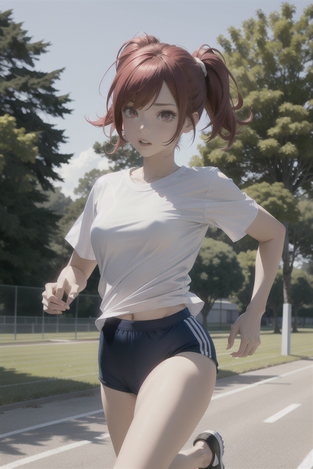 (12作品)ランニング(やる気なし)/running(no motivation)