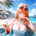 リゾート満喫中 2枚目
