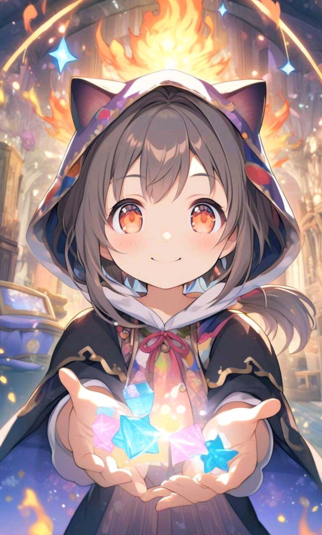魔法使いの小さな女の子