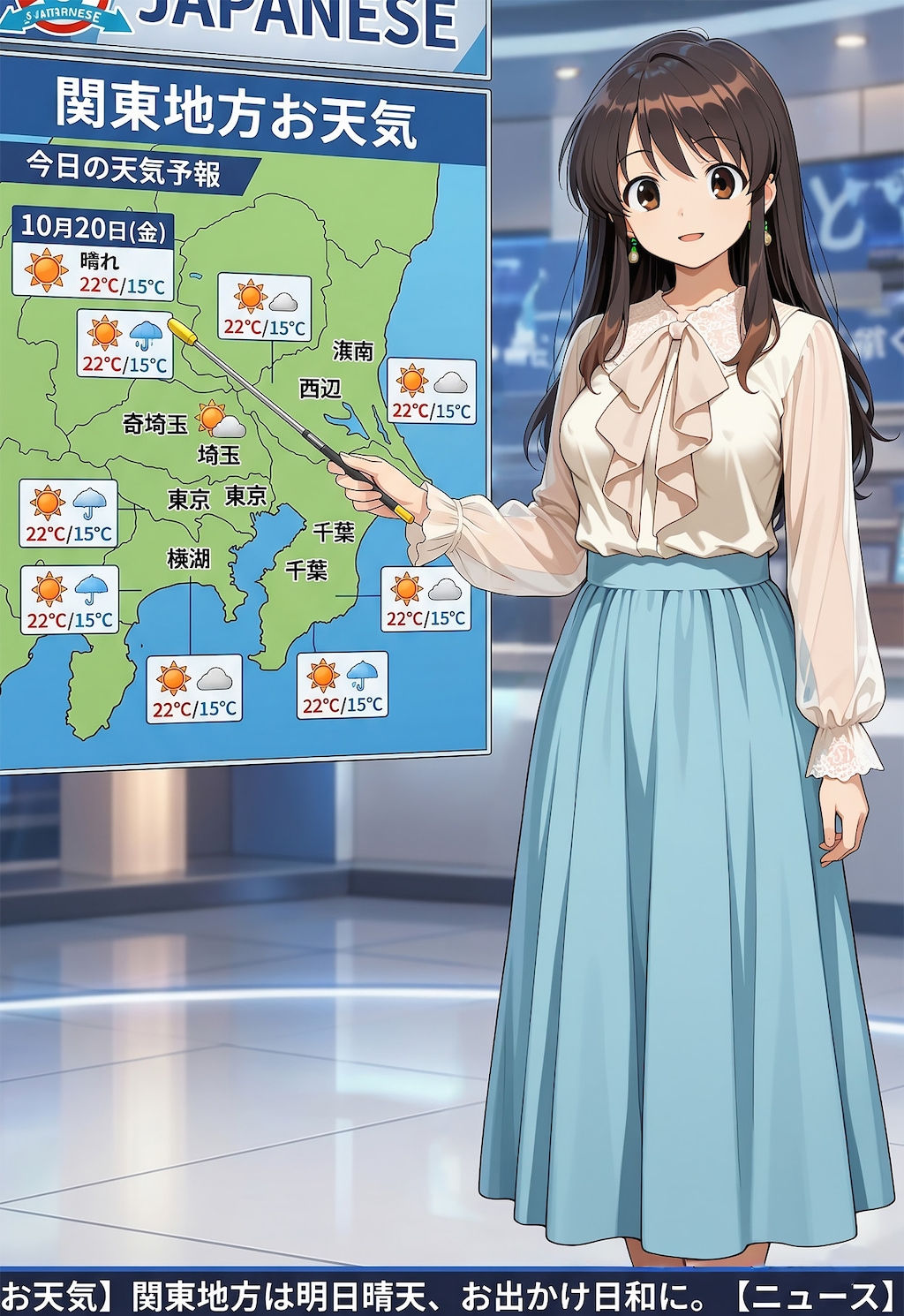 お天気キャスター