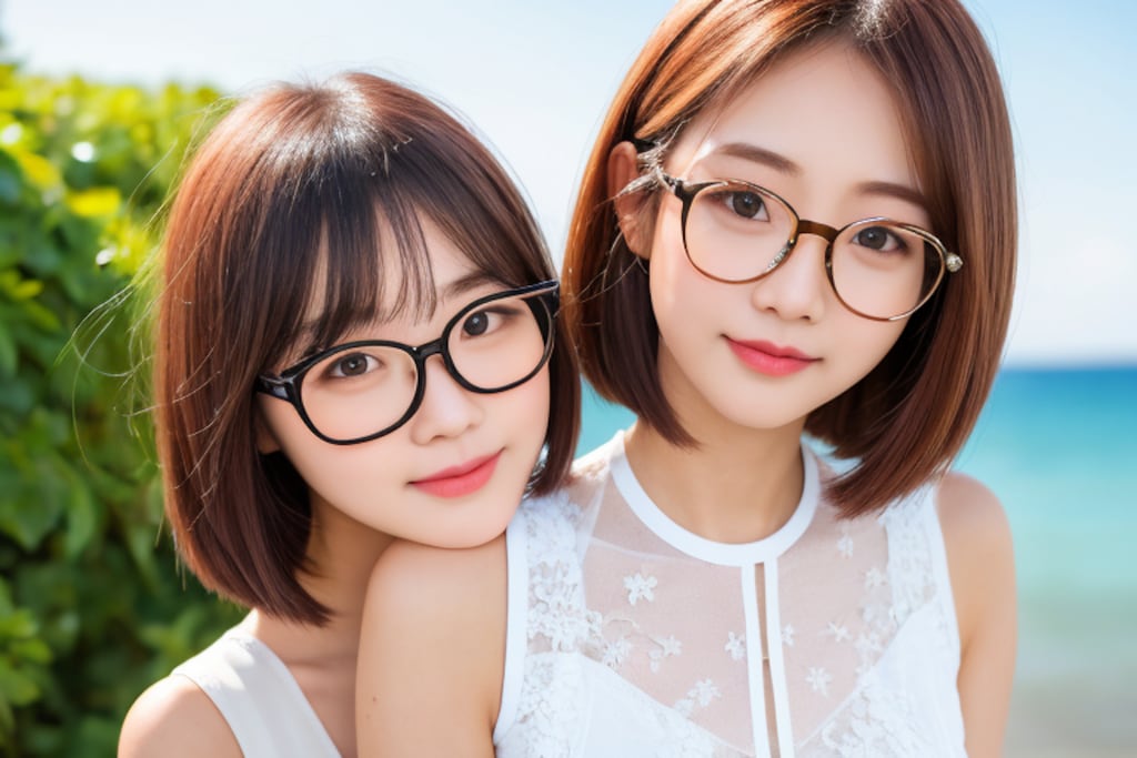 明日も早いんでしょ。おやすみ。眼鏡と女子高校生