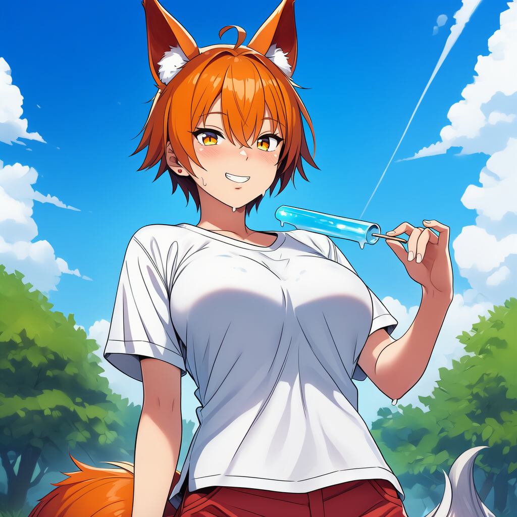 ボーイッシュ狐娘