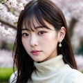 【12枚】お花見デート 4枚目