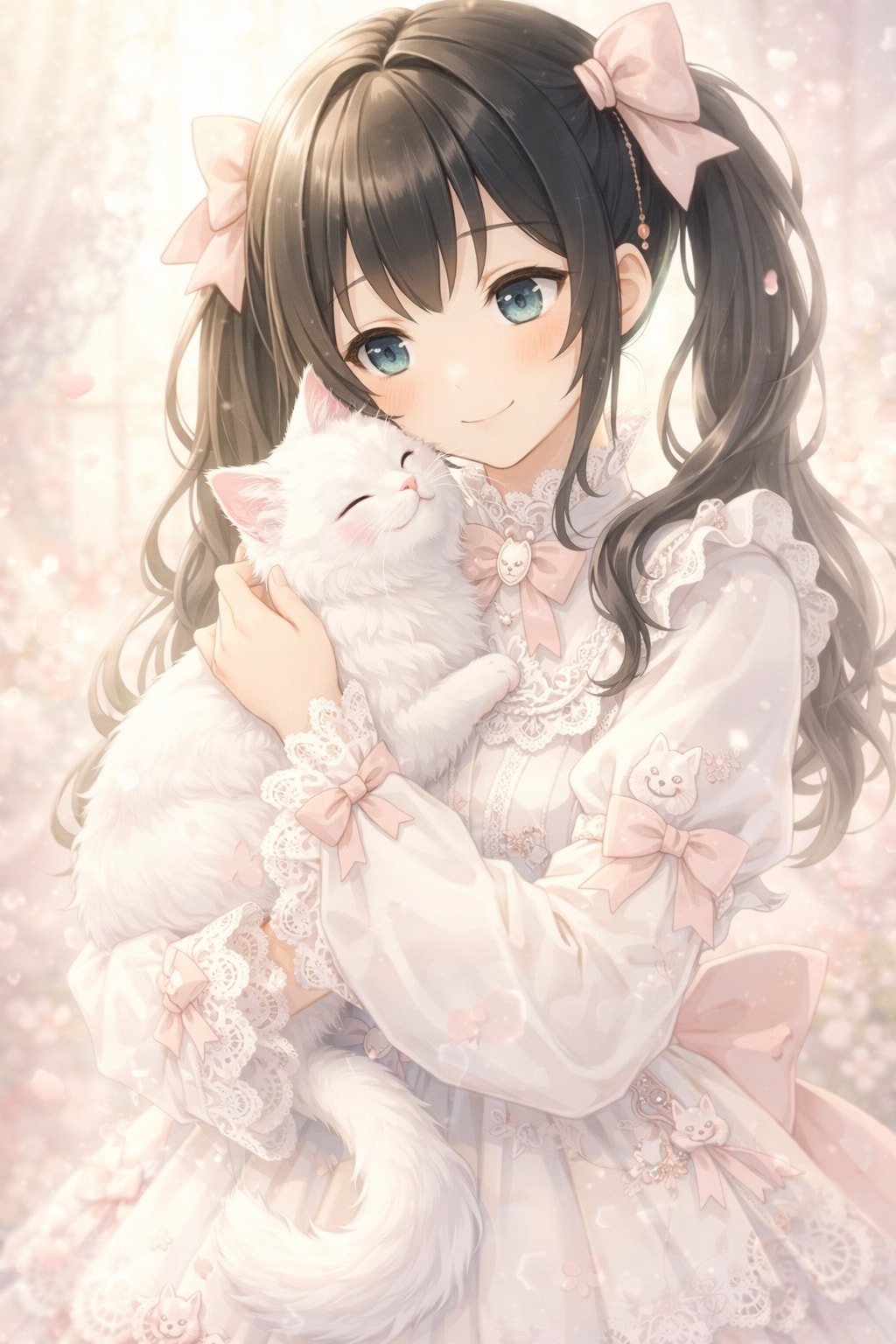 純白の温もり、奏でる午後のワルツ