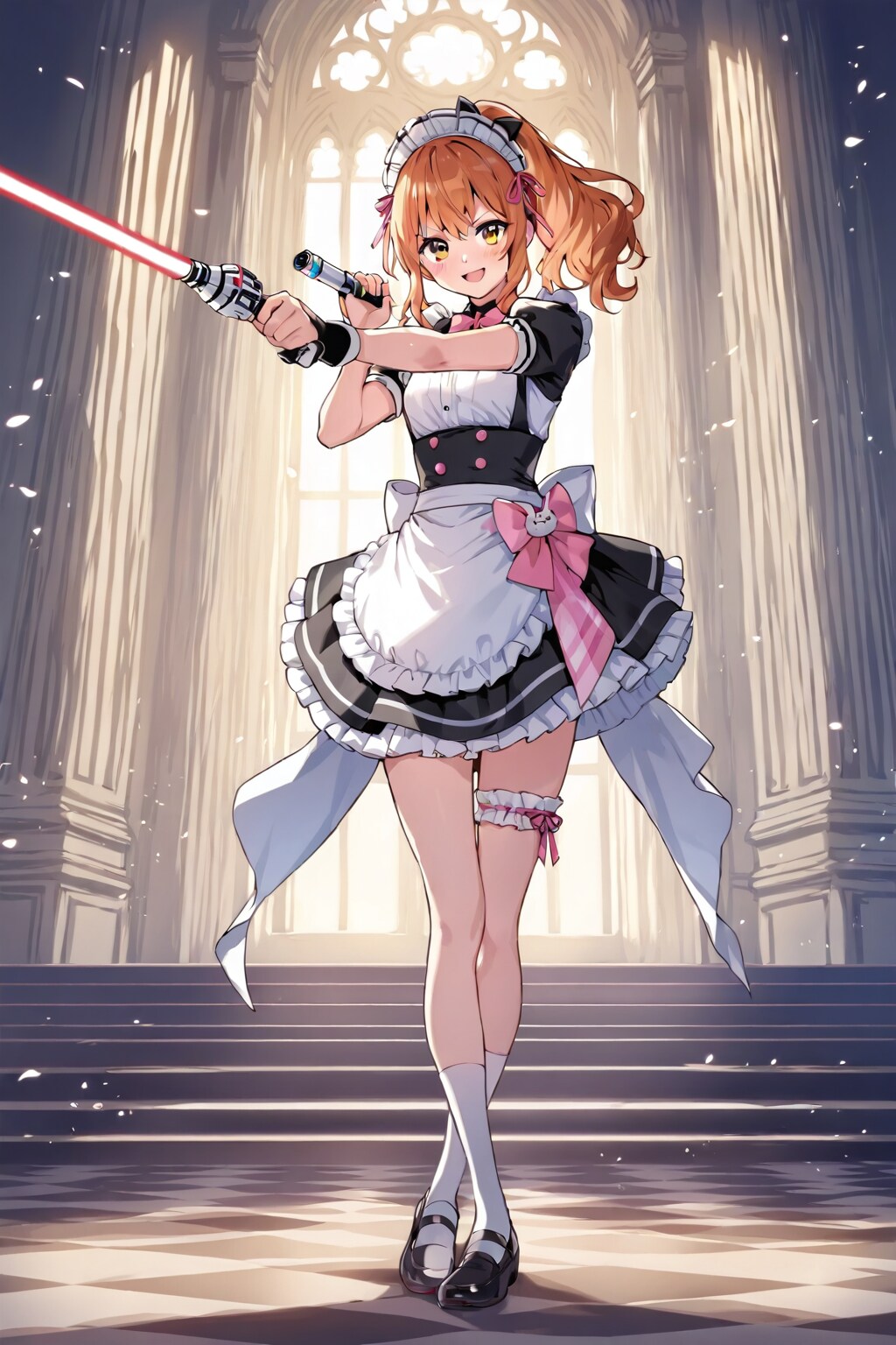 戦うメイドさん