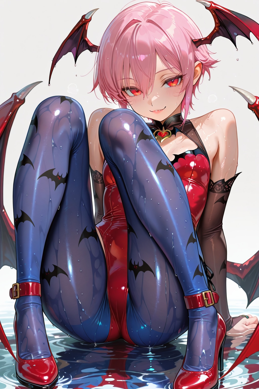 濡れとテカリとサキュバスと♪