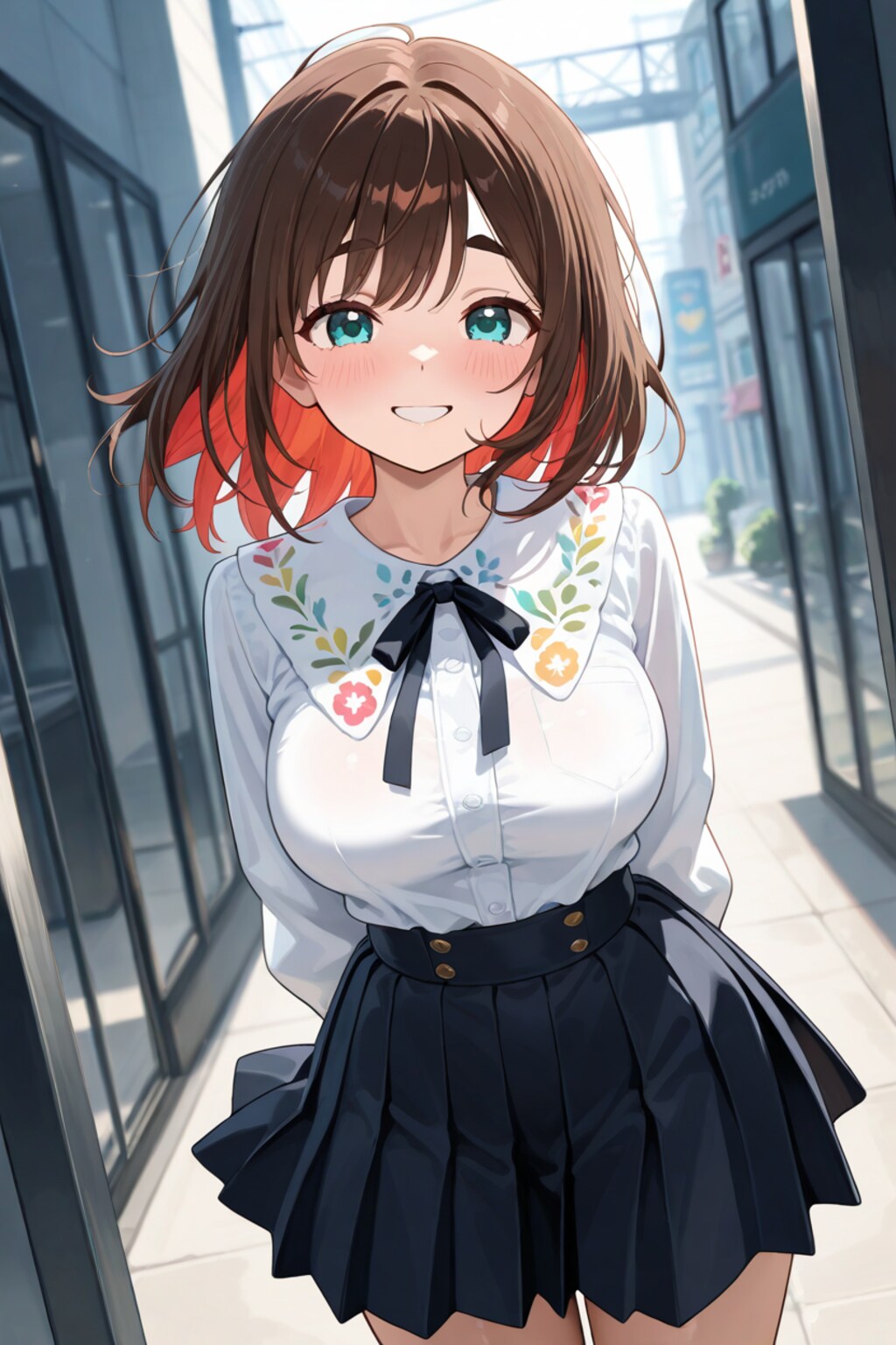 密かな時間を過ごす太眉