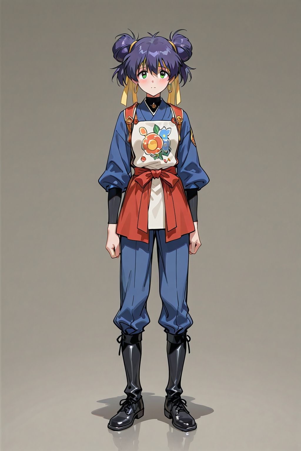 「Nadia Comaneci の立姿」の全身写真