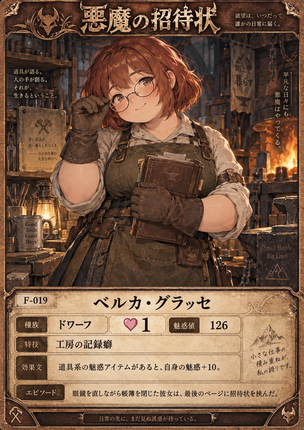 『悪魔の招待状』♡１カード