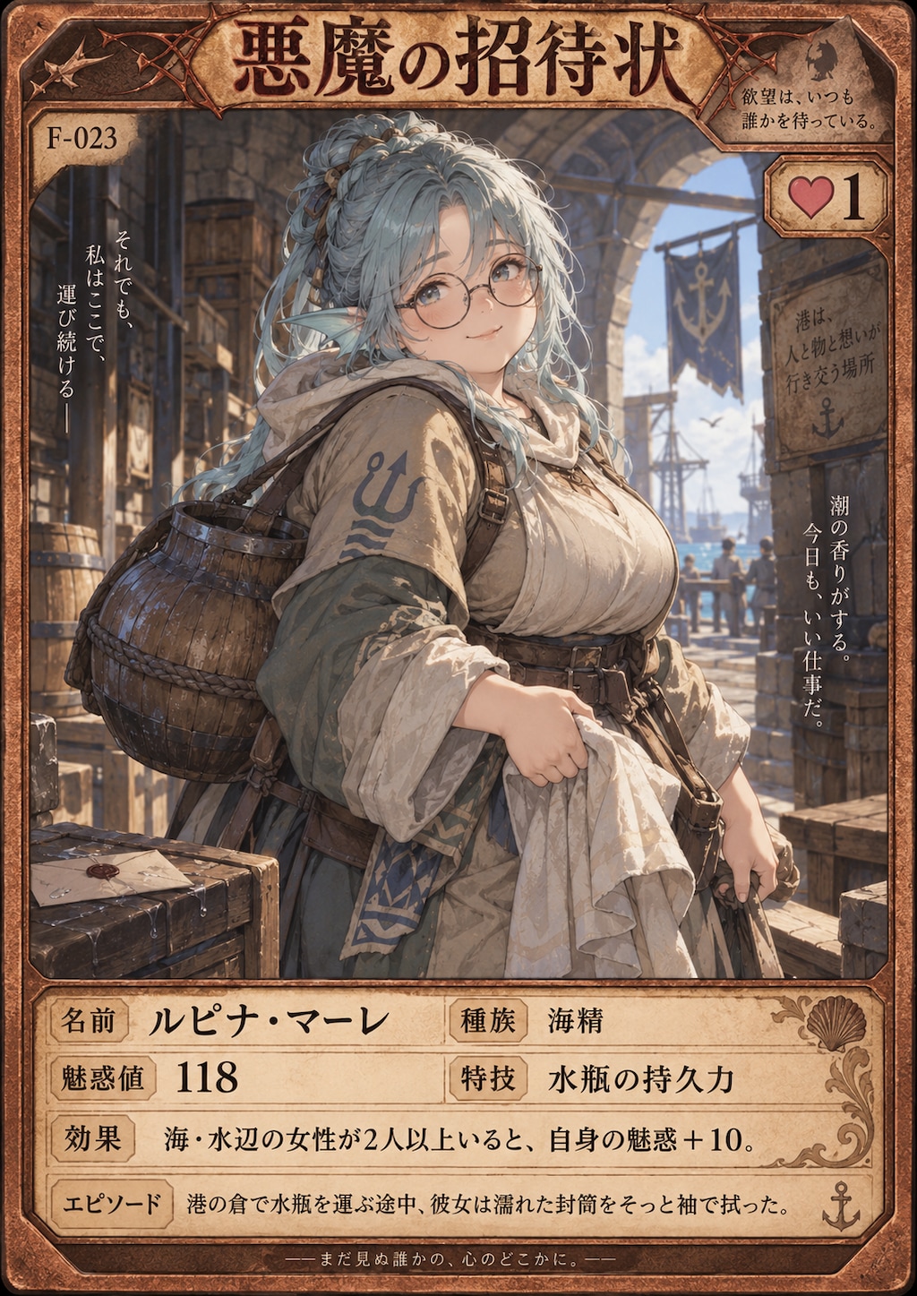 『悪魔の招待状』♡１カード