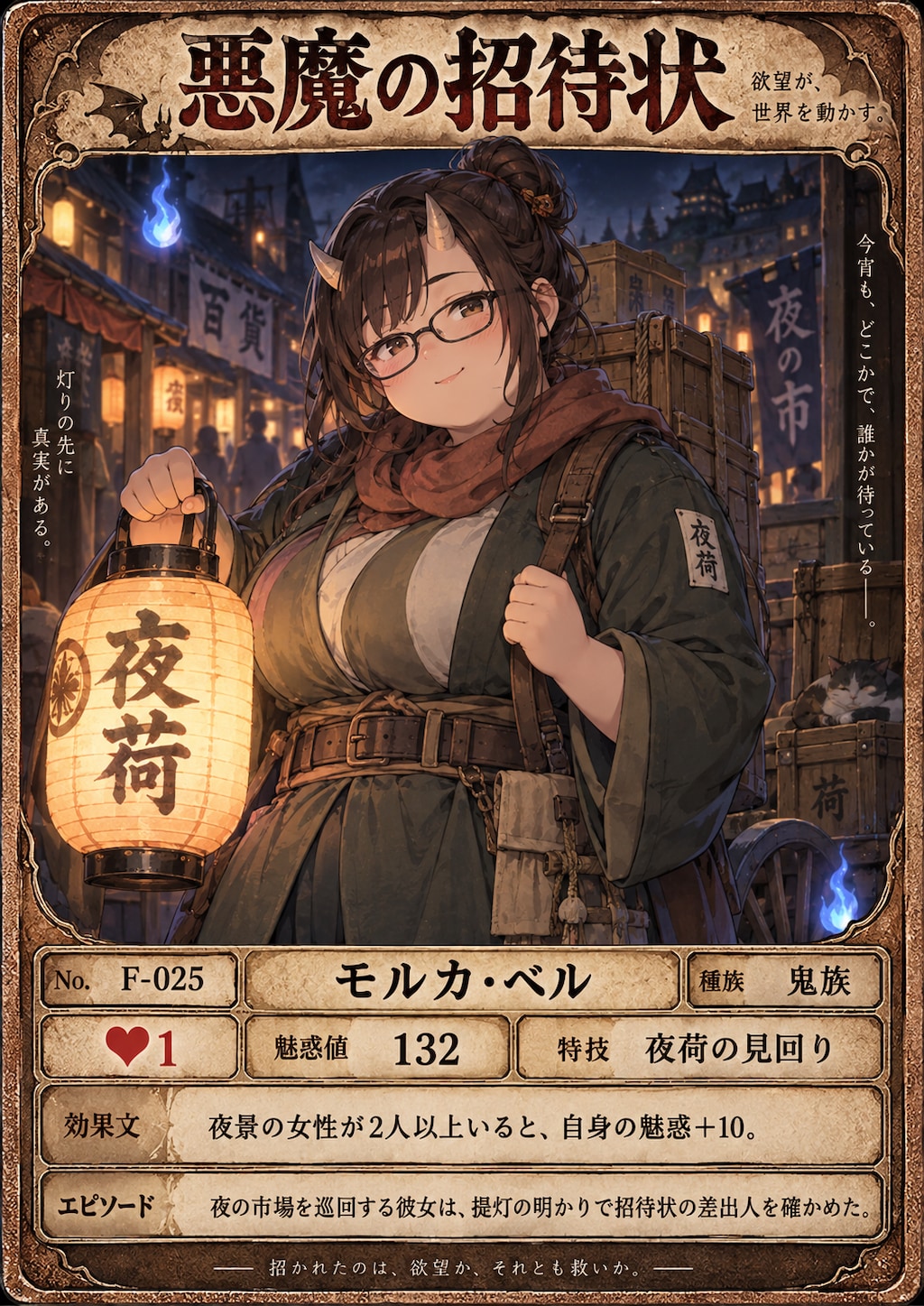 『悪魔の招待状』♡１カード