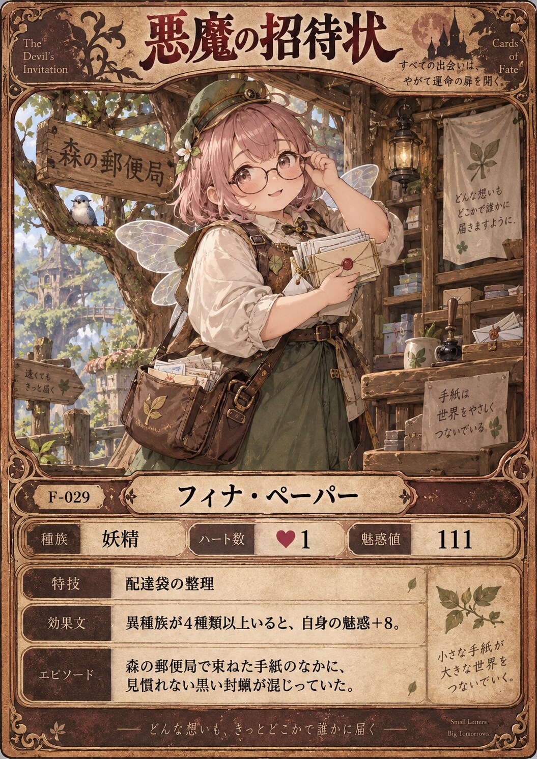 『悪魔の招待状』♡１カード | の人気AIイラスト・グラビア