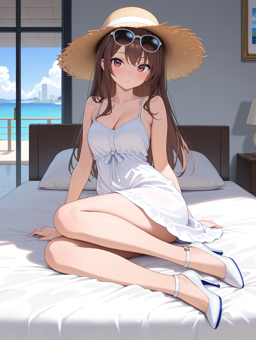 ホテルにチェックインした桐島さん