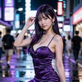 『紫』企画参加投稿 2枚目