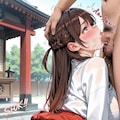 巫女さんをNTR　水原千鶴 2枚目