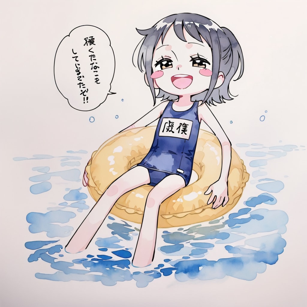 水遊びガール
