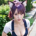 大人になった猫娘 6枚目