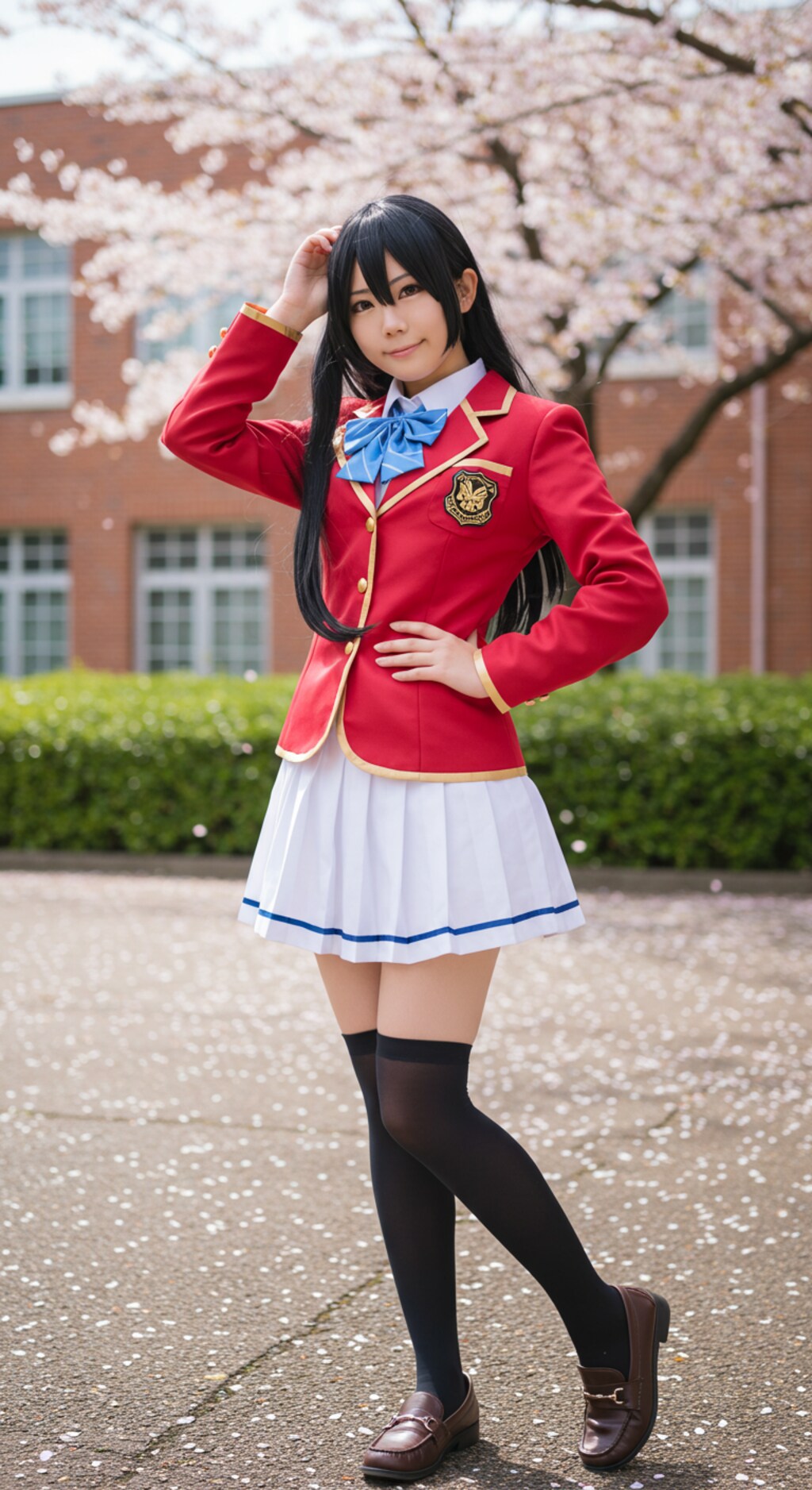 ようこそ実力至上主義の教室へ：麗しの制服姿に釘付け！