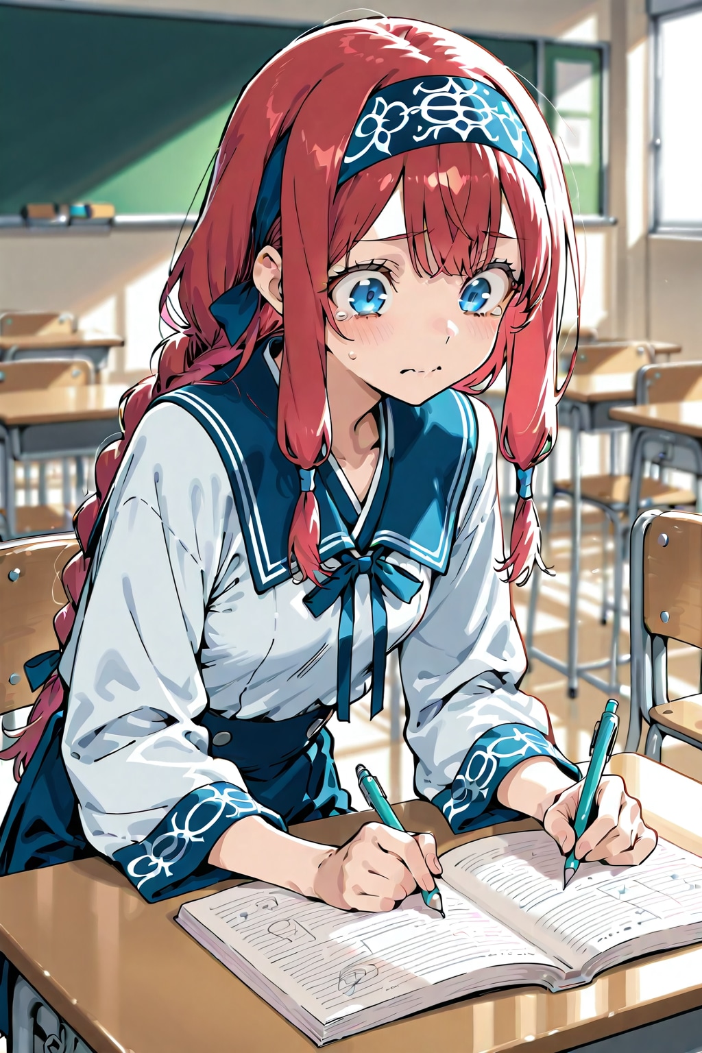 小織くんは勉強が苦手