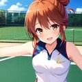 瀬莉ちゃんのテニスウェア 10枚目
