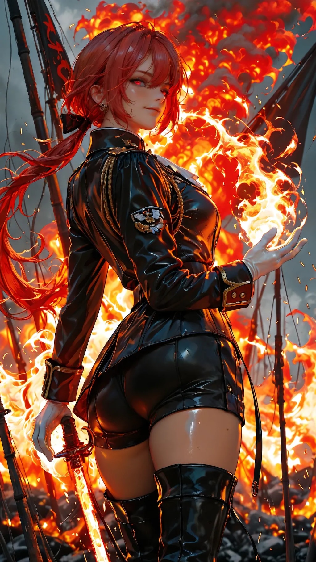 紅蓮の魔術団長