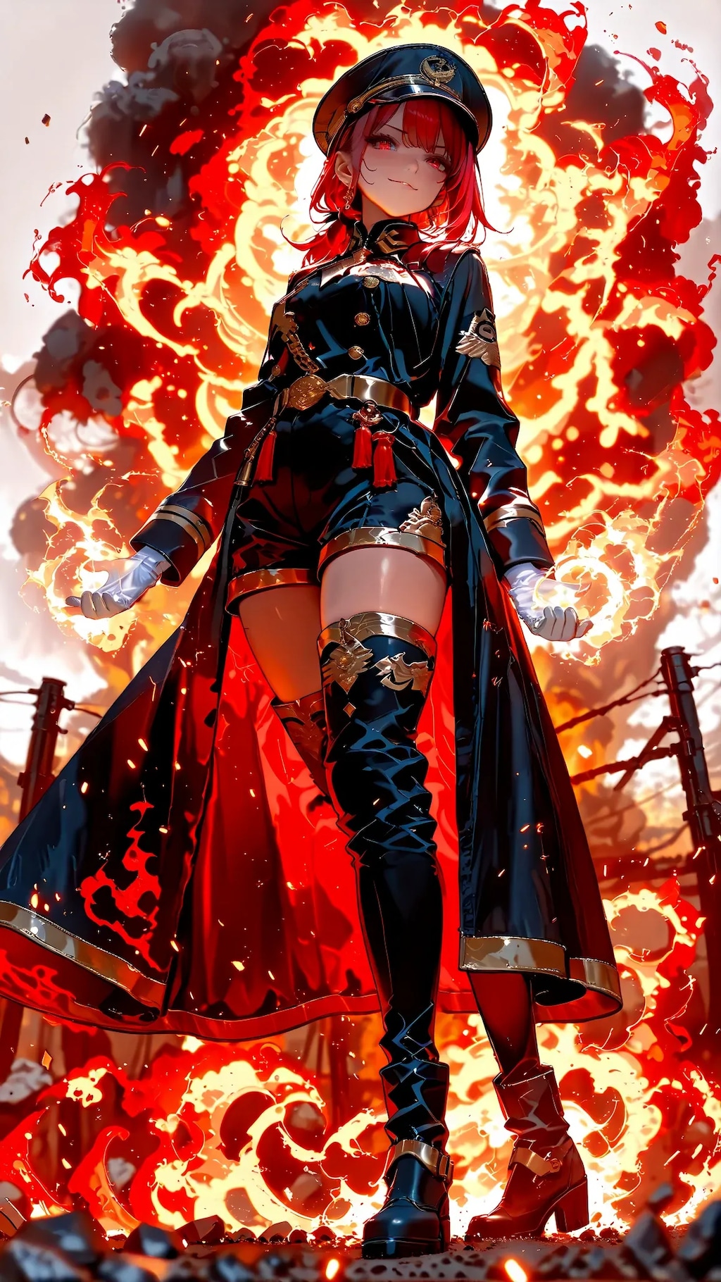 紅蓮の魔術団長