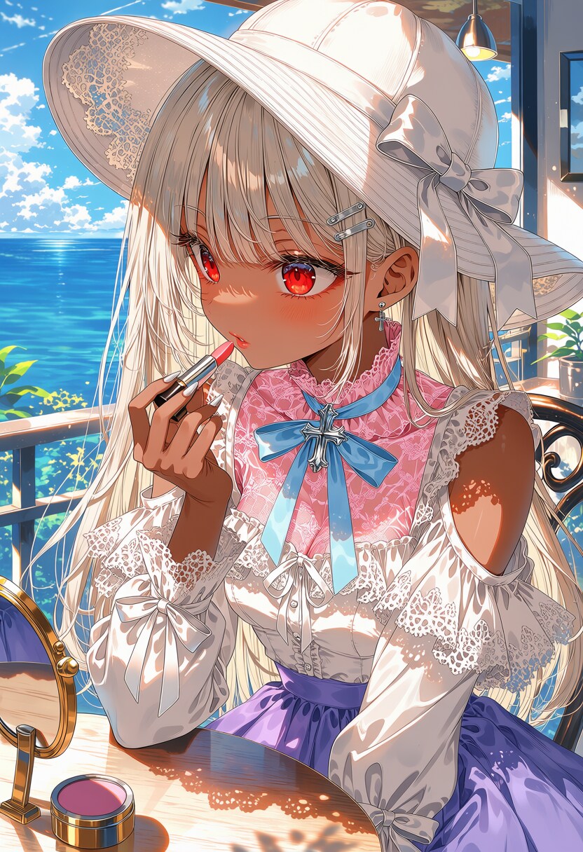 褐色娘さん