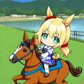 ウマ娘風茉莉花ちゃん 2枚目