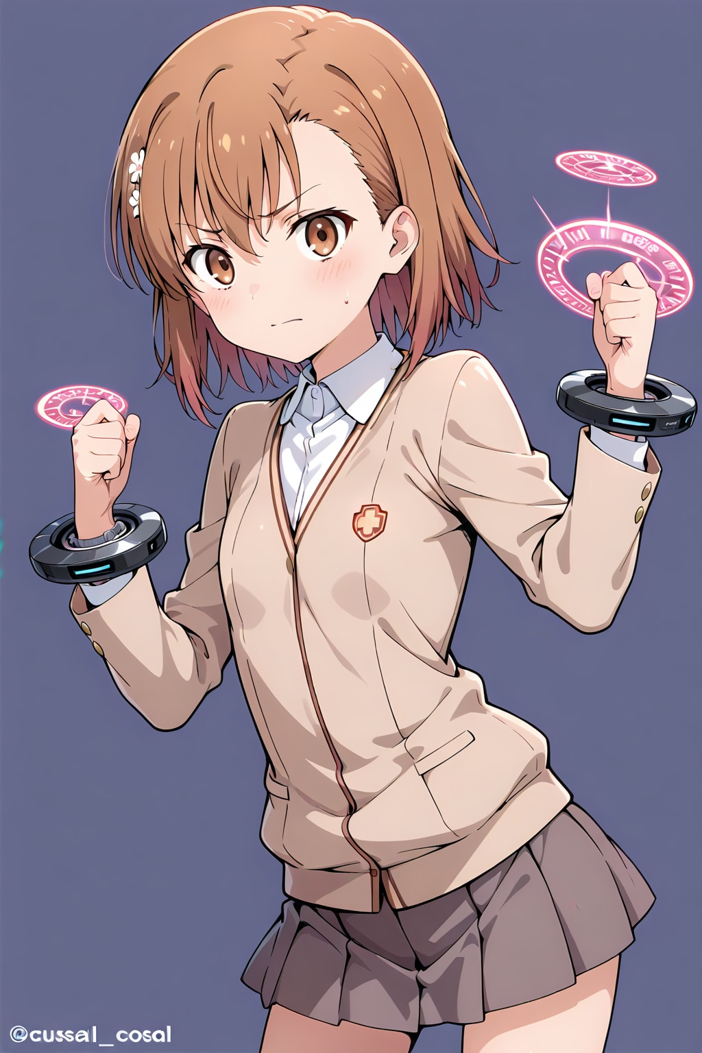 ちち生で超電磁砲