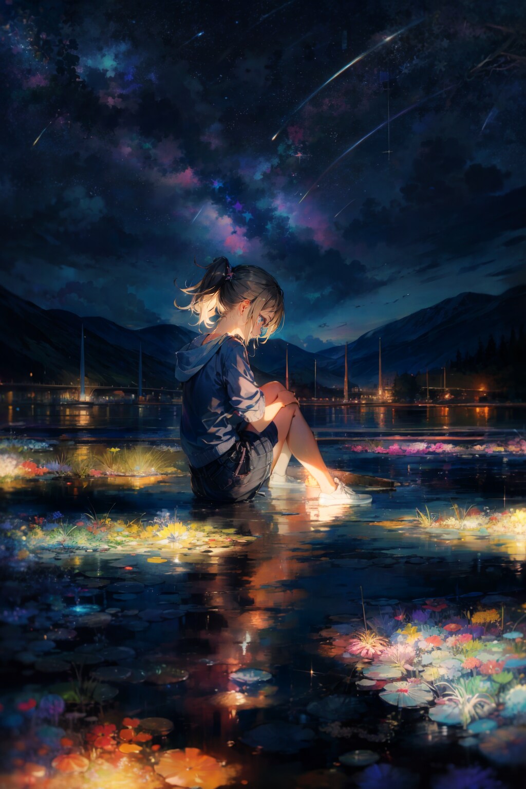 夜空は高く